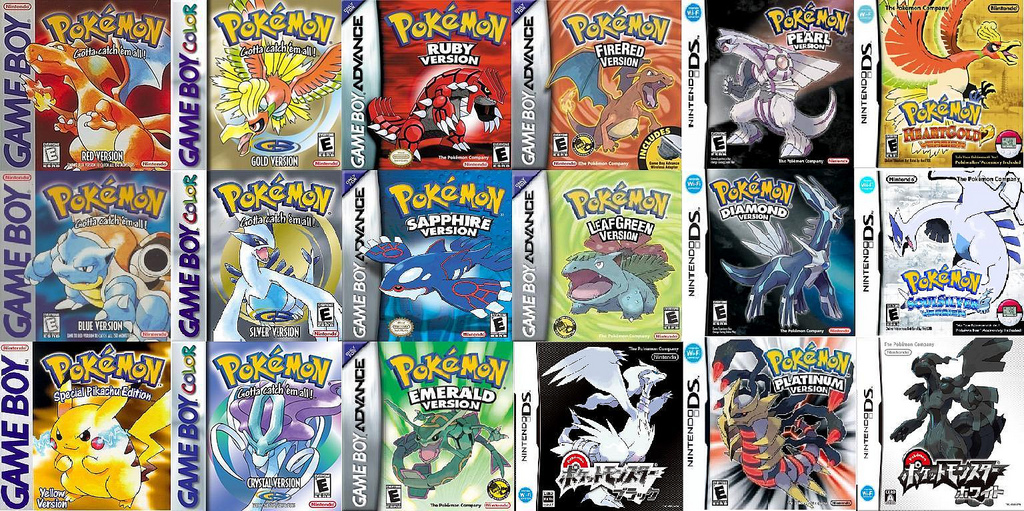 All Pokemon Versions