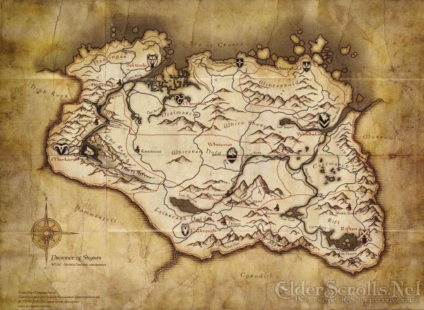 http://theelderscrollsskyrim.com/wp-content/uploads/2011/10/map_of_skyrim.jpg gaming collectibles