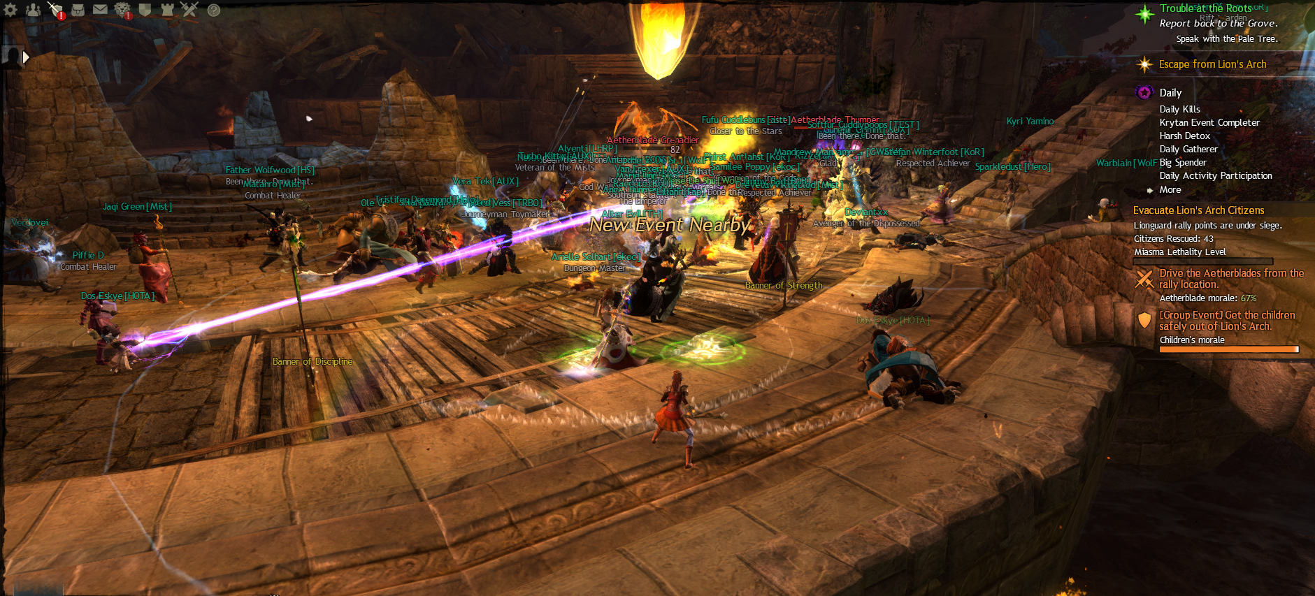 GW2 Escape Lion's Arch