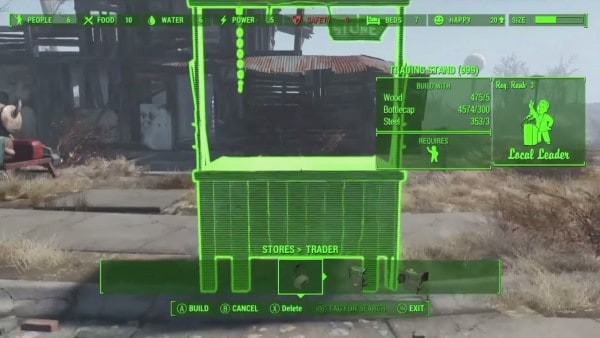 Fallout 4 Settlements Shops