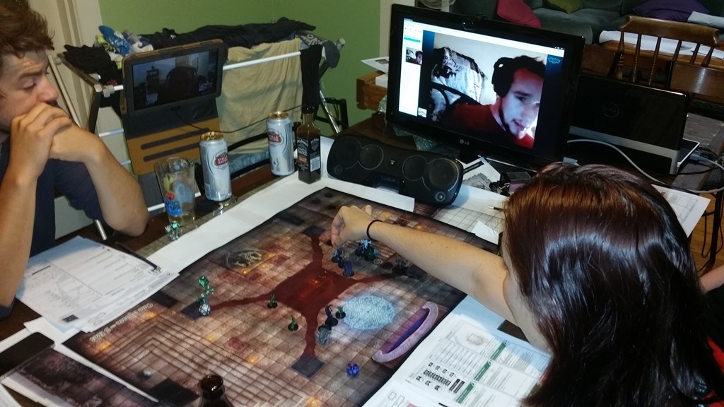 Playing D&D Over the Internet