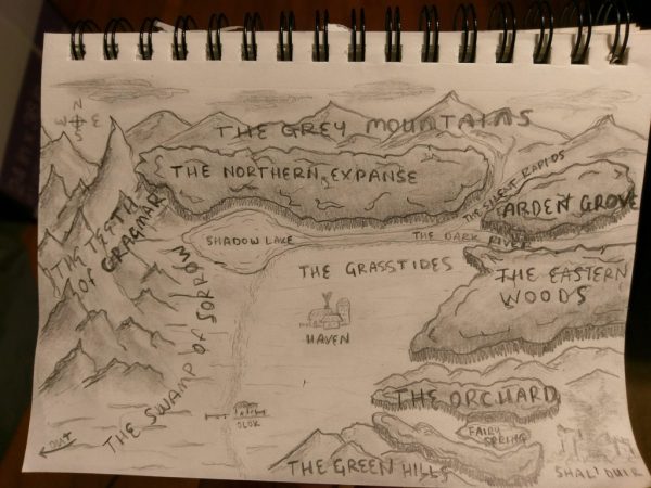 West Marches drawn Map