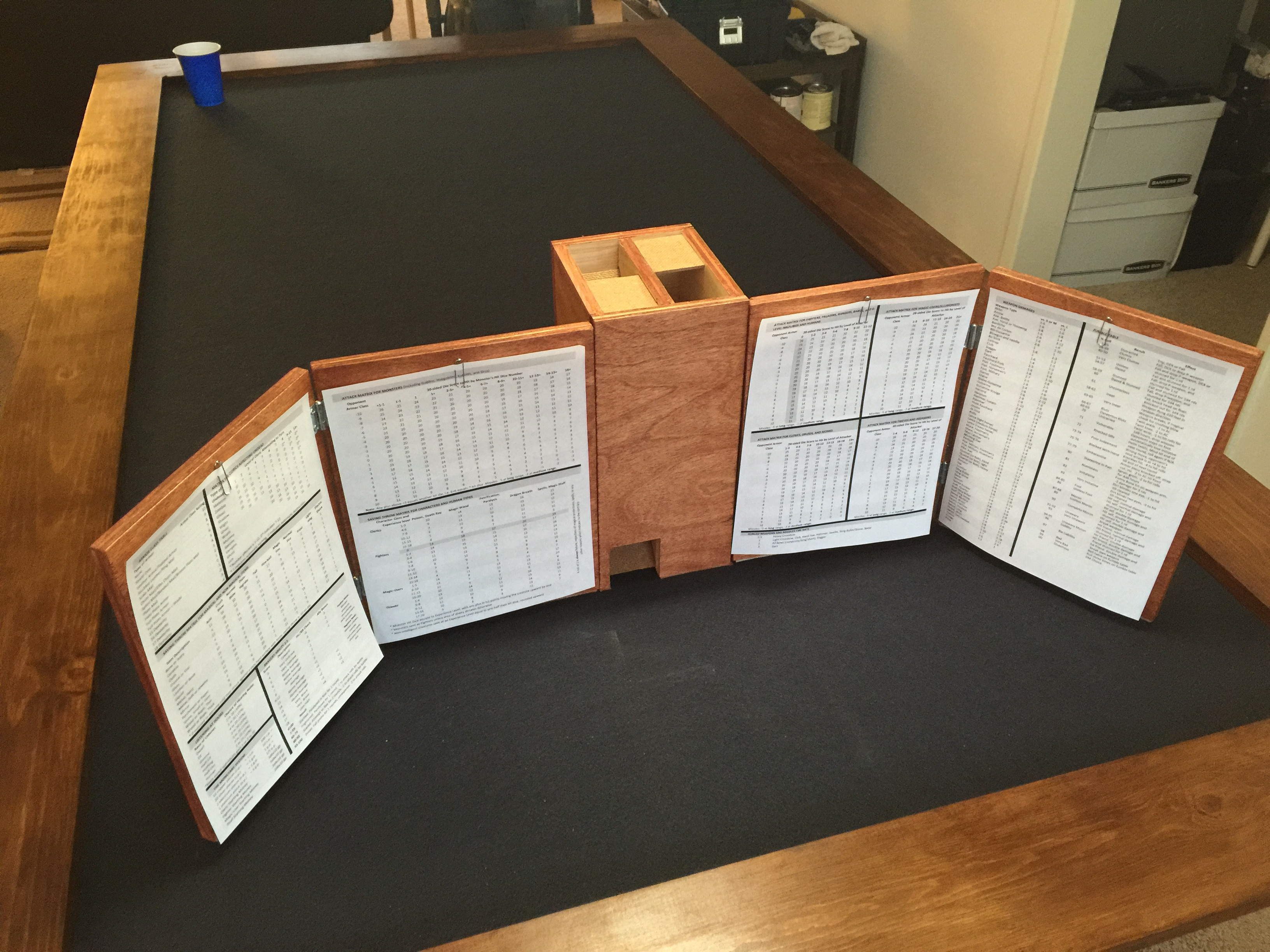 Behind DM Screen