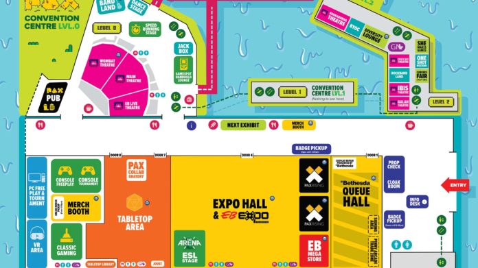 PAX_AUS_2019_Show Map_MCEC Featured