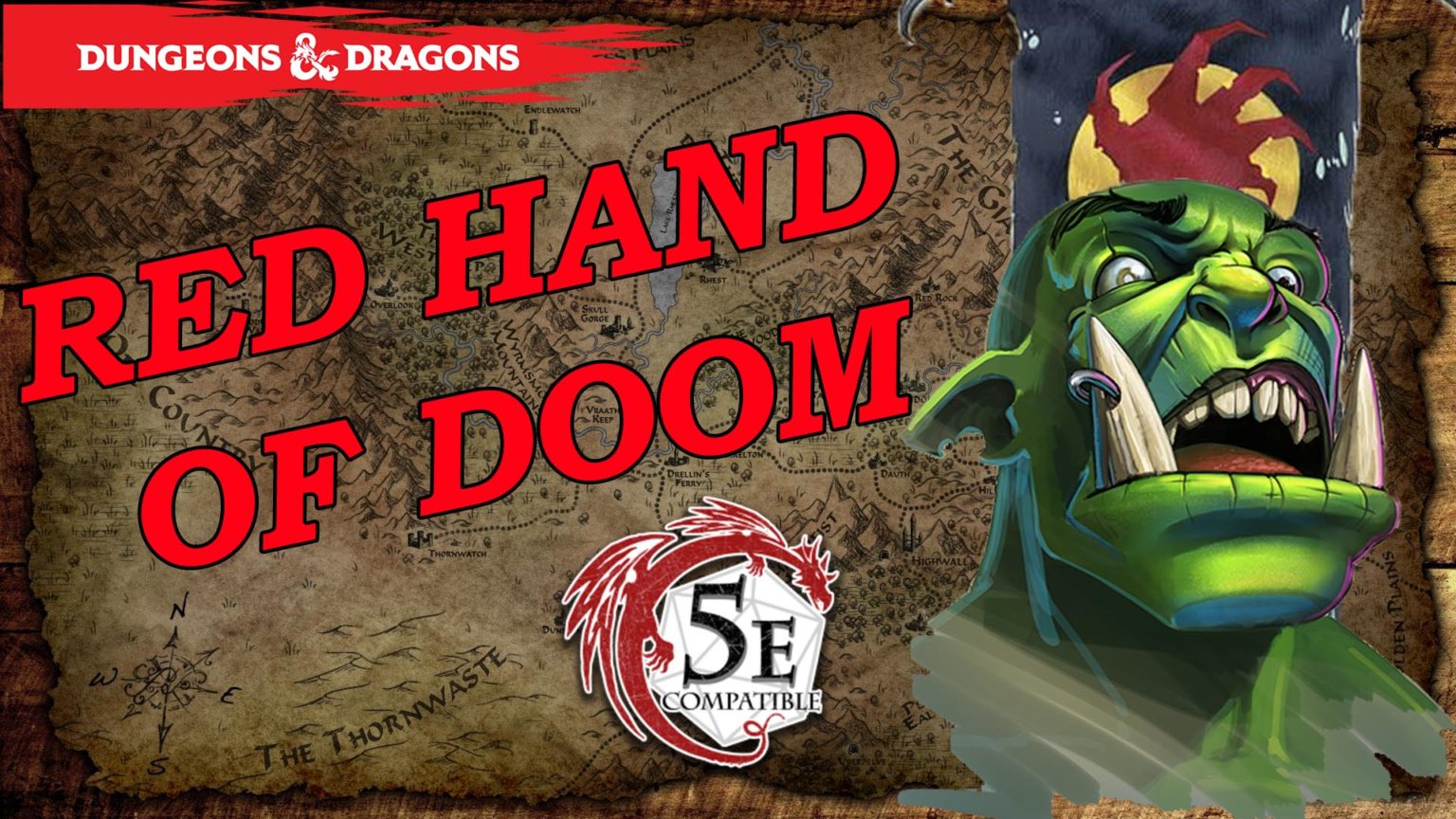 Converting Red Hand of Doom to 5E